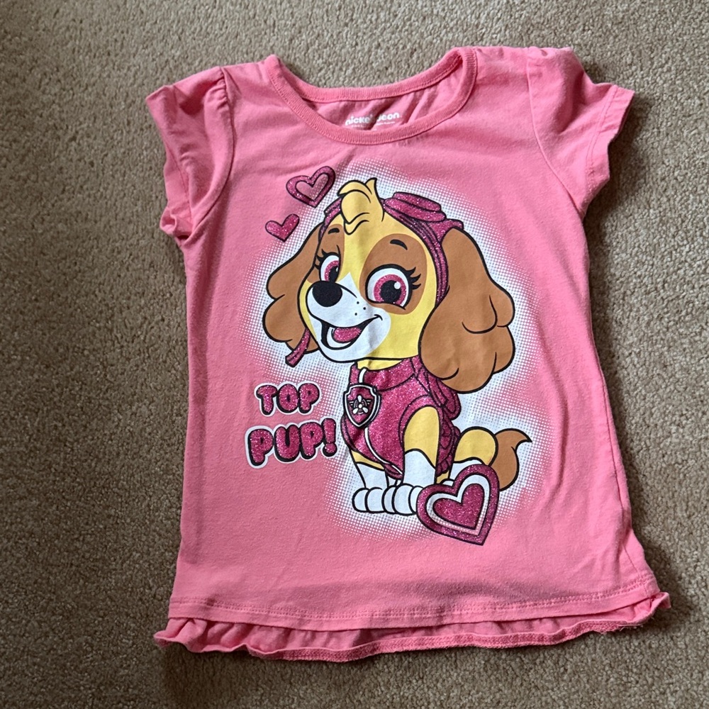 Nickelodeon Pink Skye Paw Patrol Tee